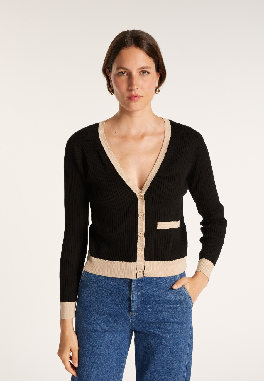 Gilet en coton bio - Alexia