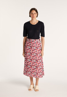 Floral viscose skirt - Nanou