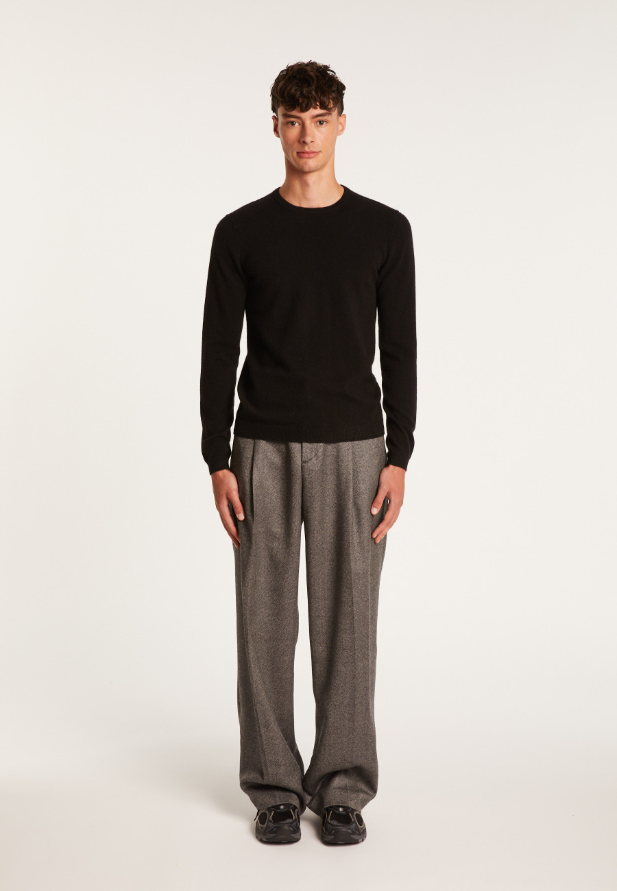 Round-neck cashmere jumper - Evain