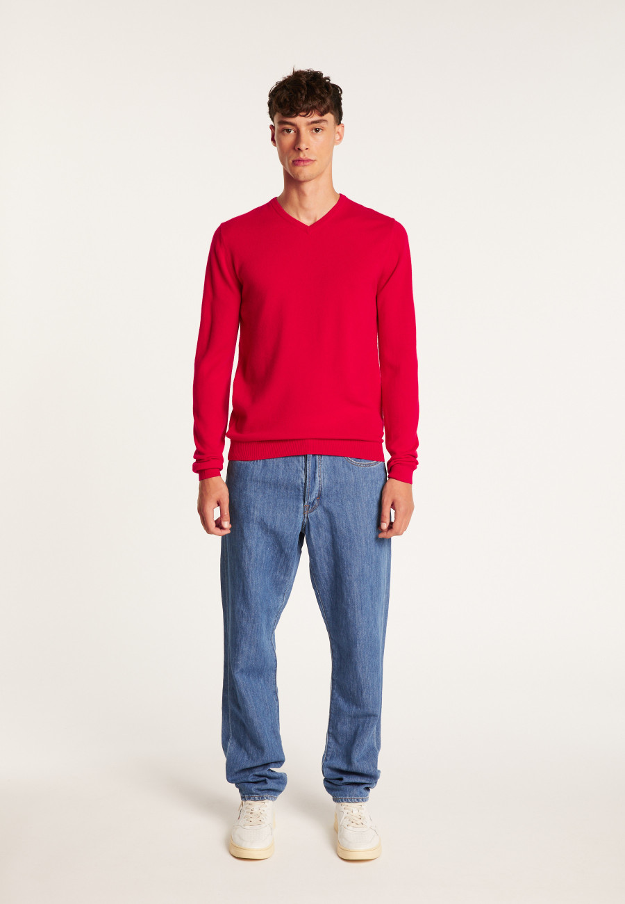 V-neck cashmere sweater - Evann