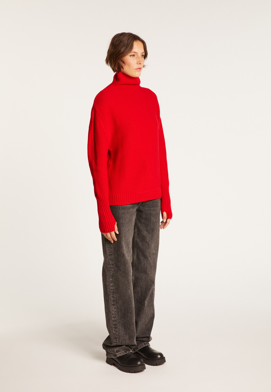 Extra-long sleeved jumper - Solane