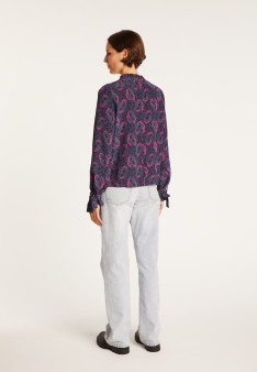 Silk blouse Maison Montagut x Maison Martin Morel - Exode