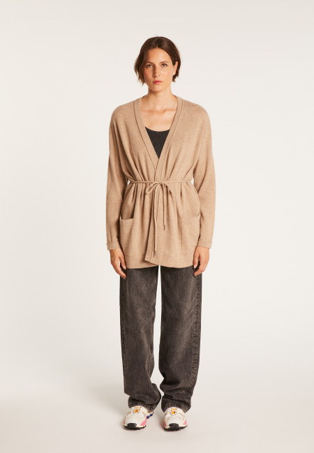 Cashmere cardigan with pockets – Hazel