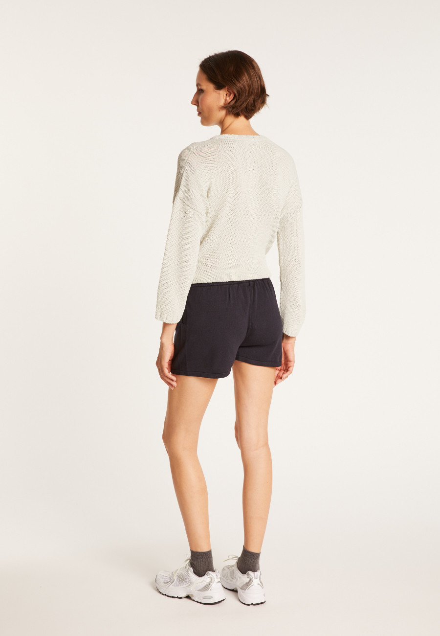 Short en coton cachemire- Harem