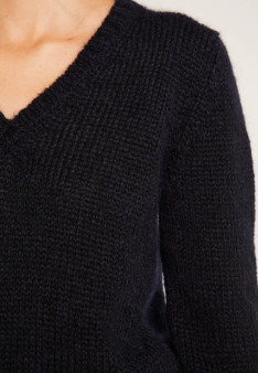 V-neck mohair sweater - Gracy