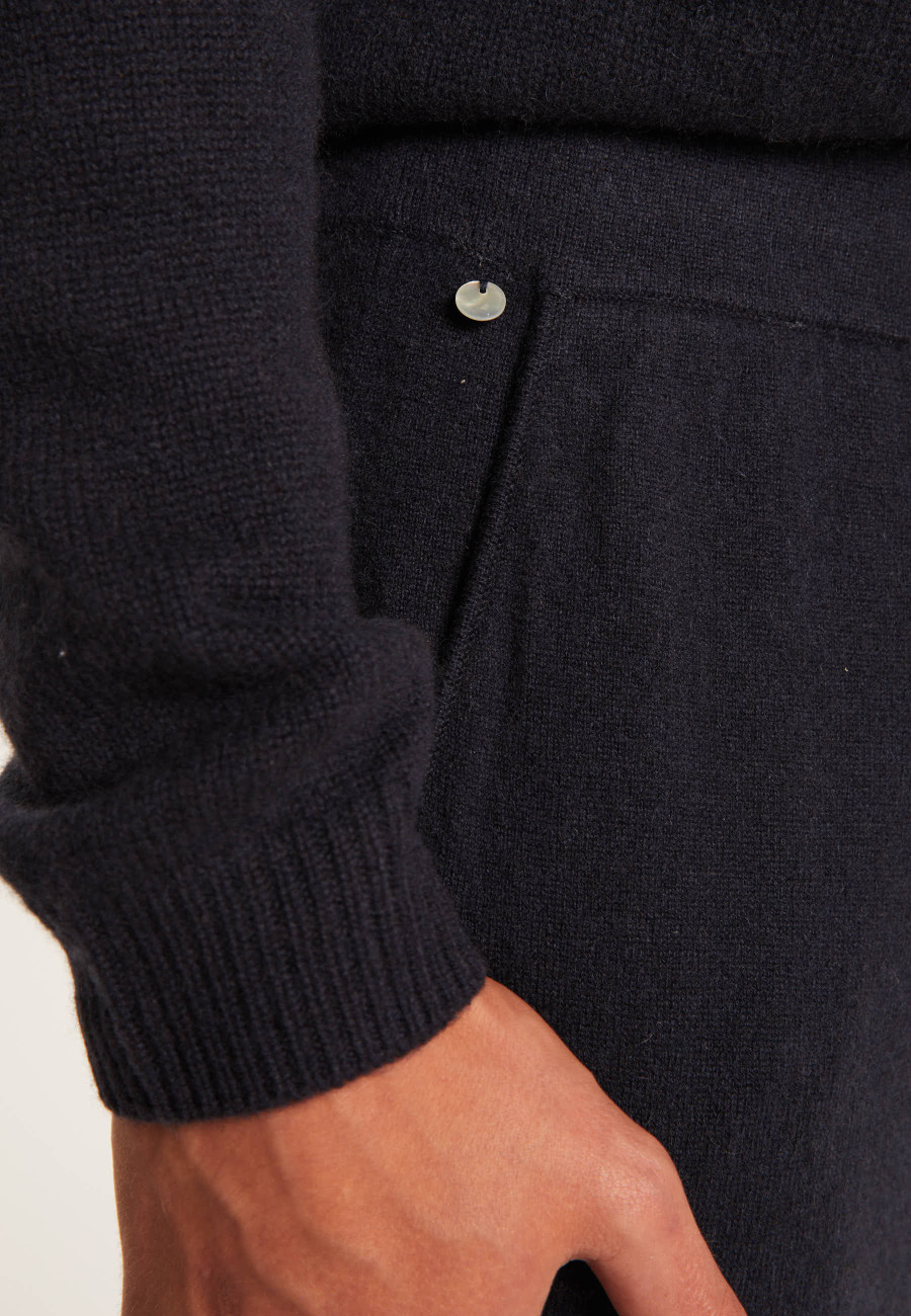 Cashmere zipped waistcoast - François