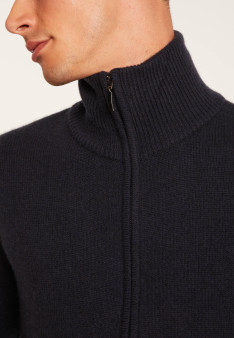 Cashmere zipped waistcoast - François