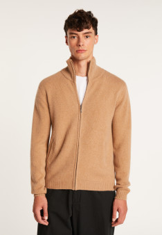 Cashmere zipped waistcoast - François