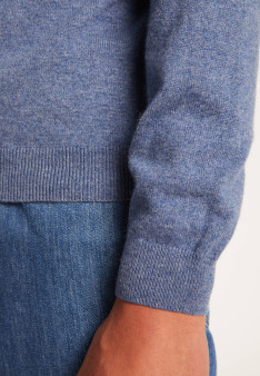 Round-neck cashmere sweater-BENOIT