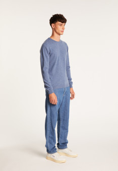 Round-neck cashmere sweater-BENOIT