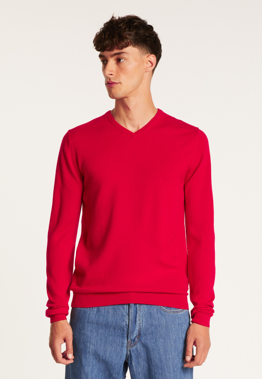 V-neck cashmere sweater - Benjamin