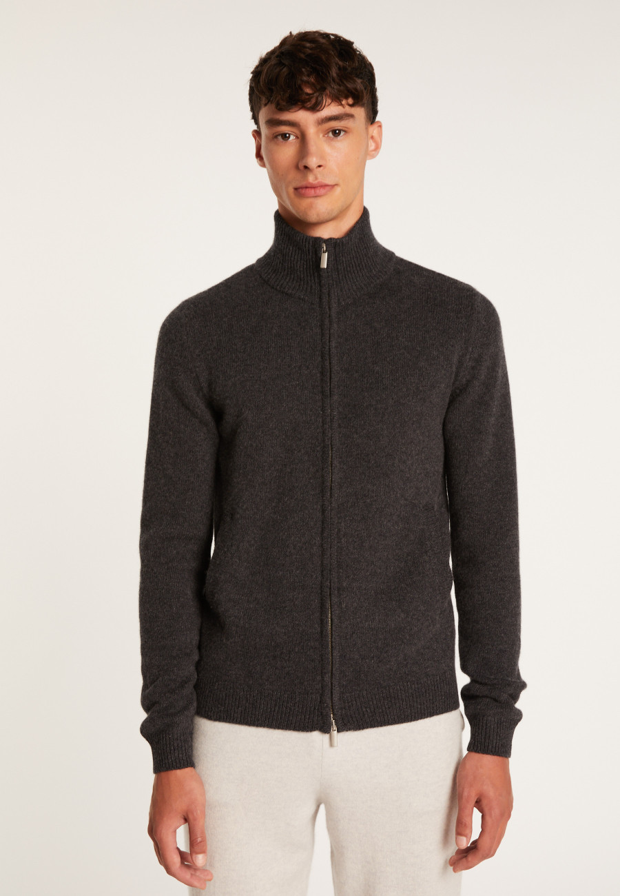 4-ply cashmere zipped jacket - Balthazar