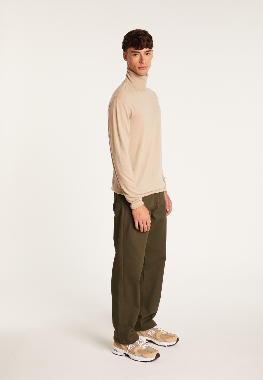 Wool turtleneck sweater - Enzo