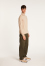 Pull col roulé en laine - Berry