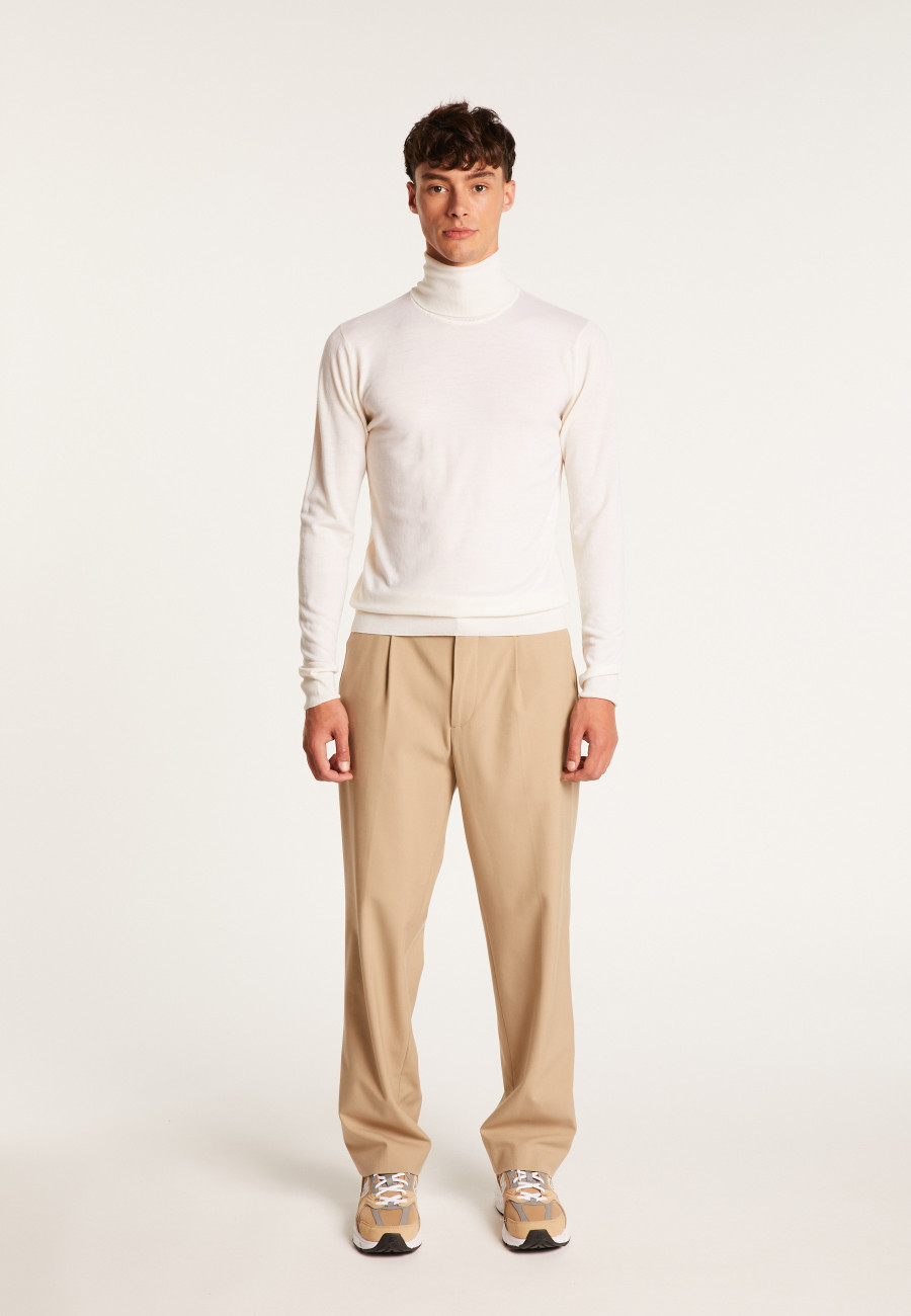 Wool turtleneck sweater - Enzo