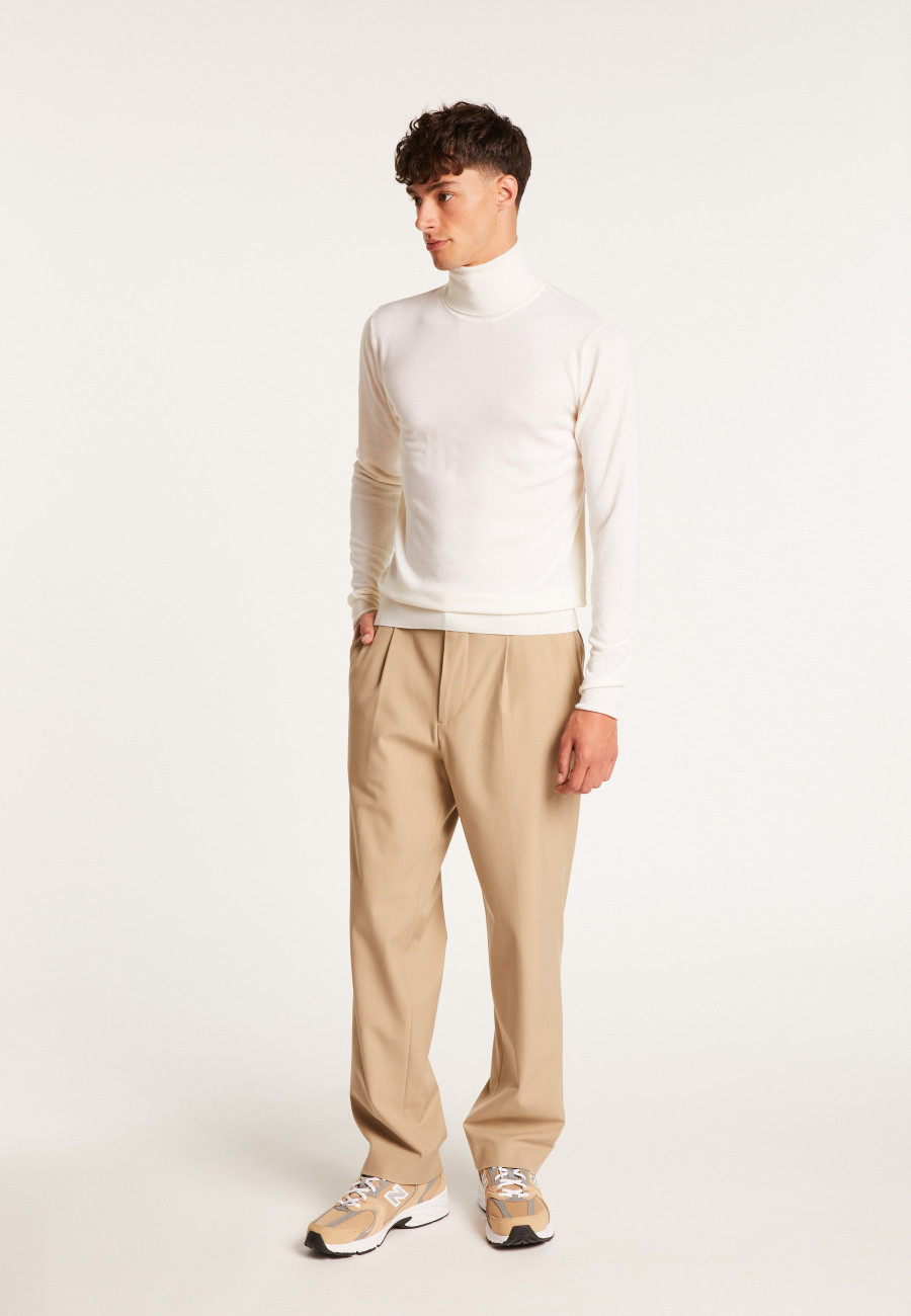 Wool turtleneck sweater - Enzo