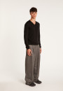 V-neck wool sweater - Badyss