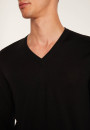 V-neck wool sweater - Badyss