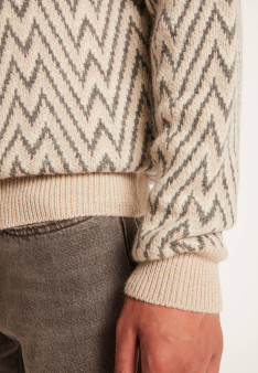 Wool and Alpaca Pullover-LUKA