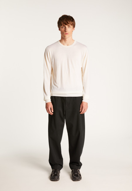 Merino Wool Crewneck Sweater - Eddie