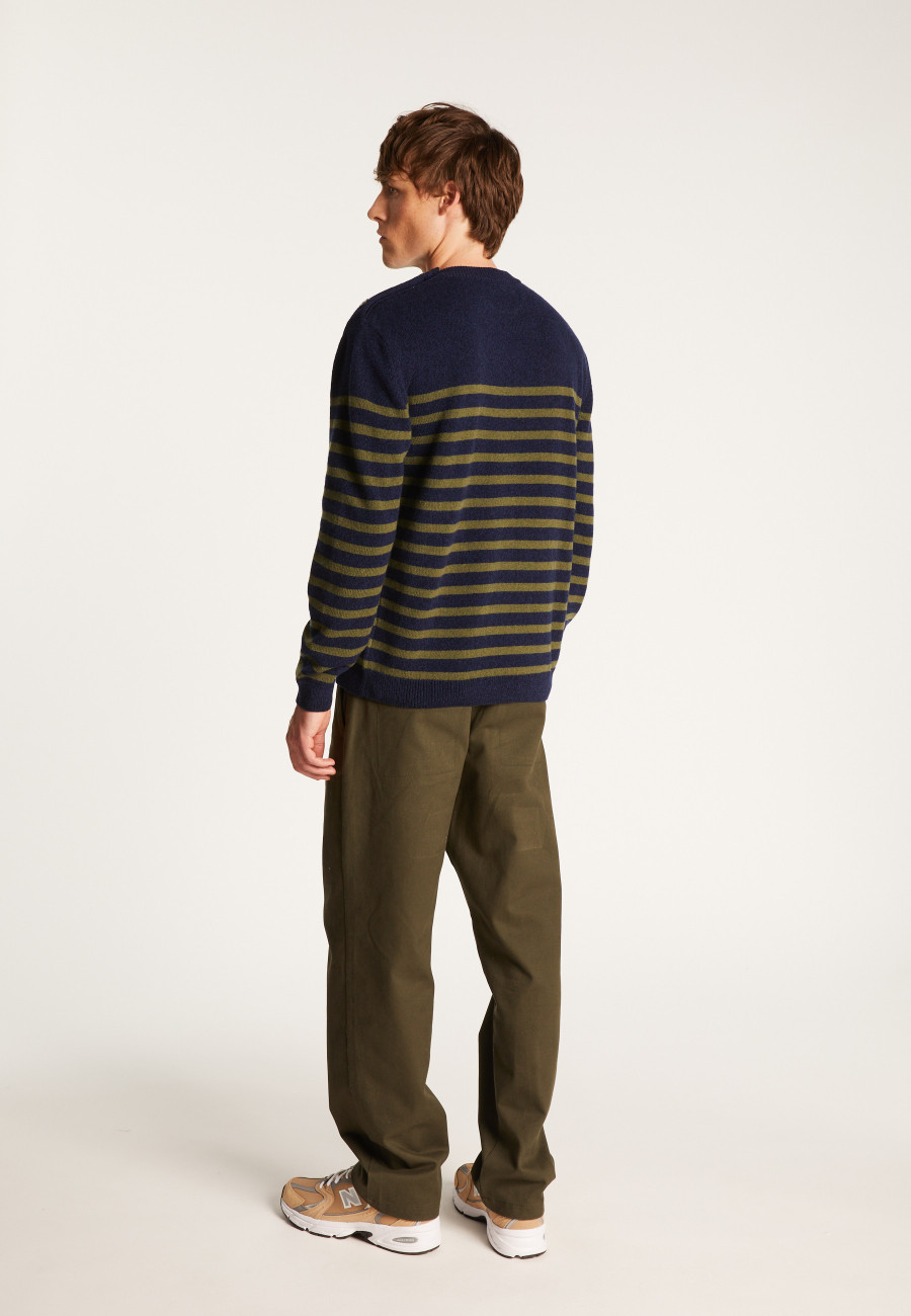 Wool and cashmere sailor top - Tom