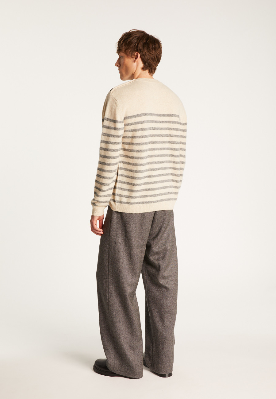 Wool and cashmere sailor top - Tom