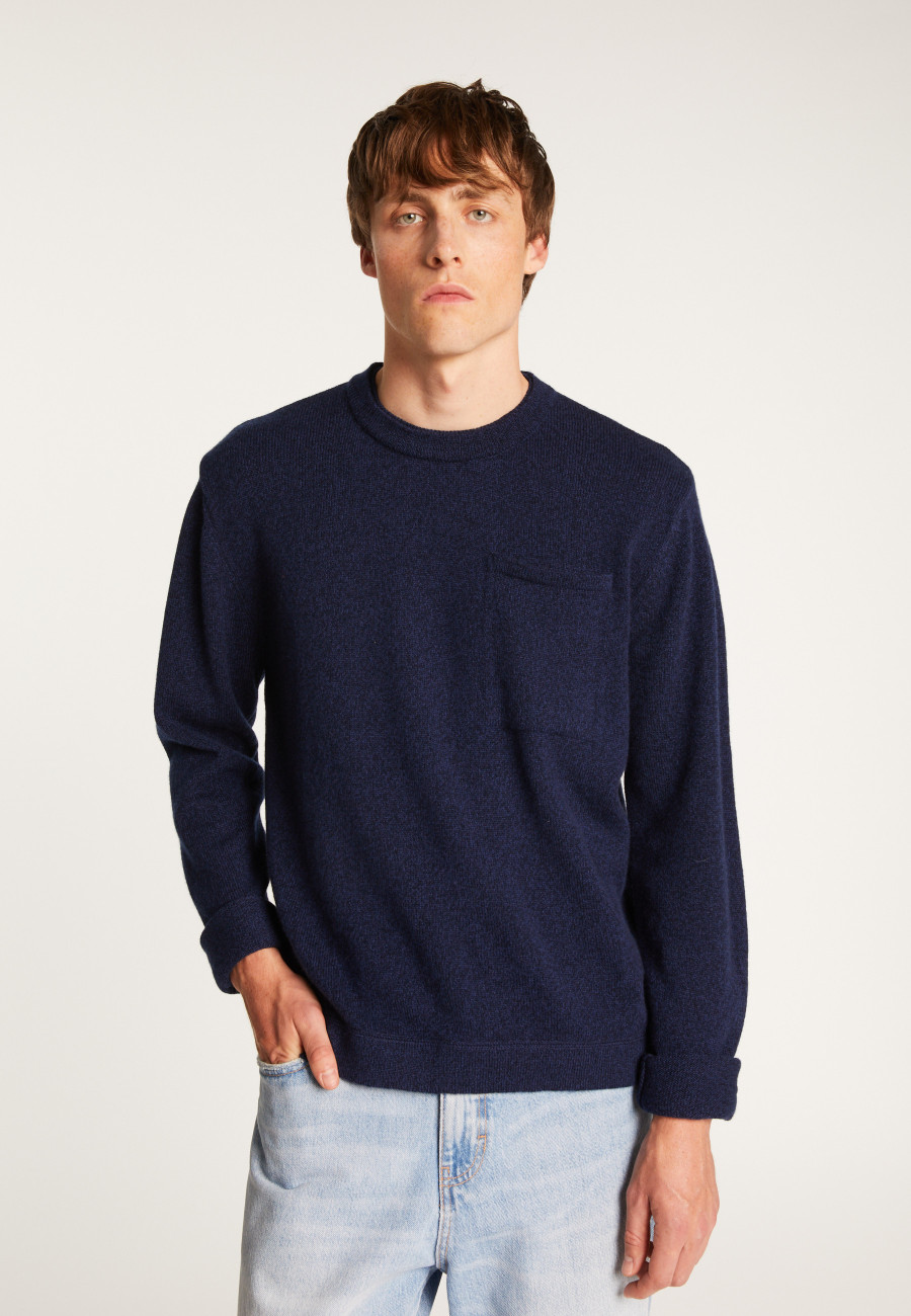 Wool and cashmere crewneck sweater - Tylan