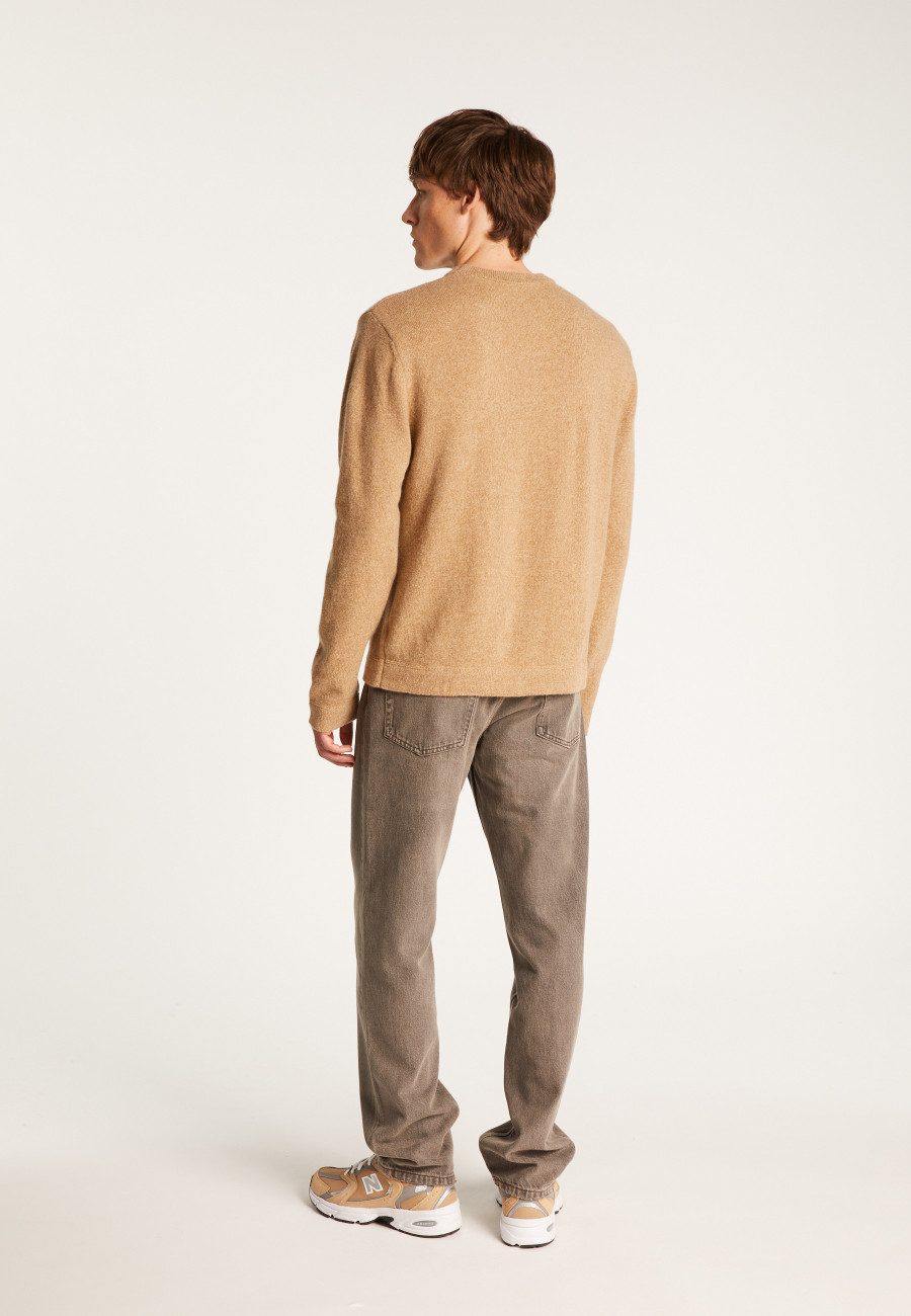 Wool and cashmere crewneck sweater - Tylan