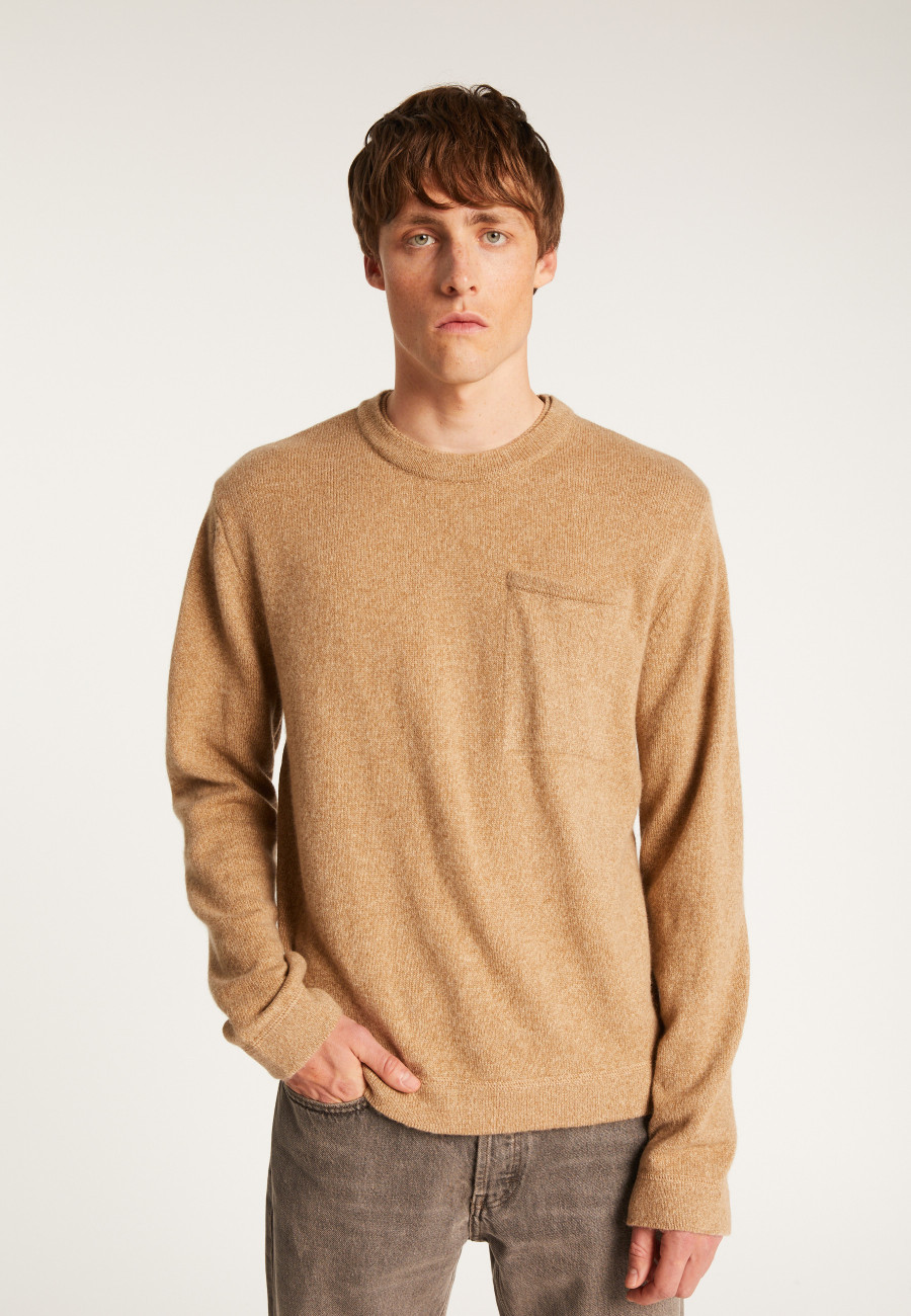 Wool and cashmere crewneck sweater - Tylan