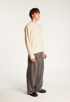 Wool and cashmere crewneck sweater - Tylan