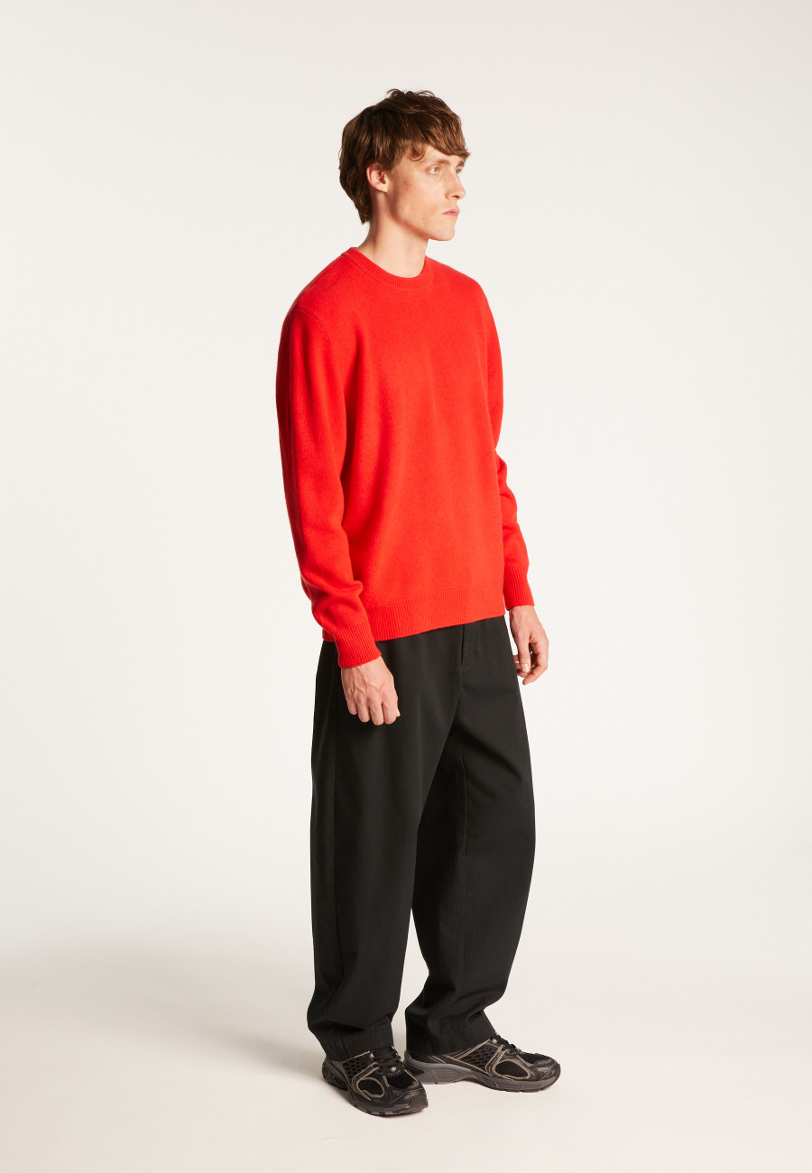 Merino wool crewneck sweater - Thomas