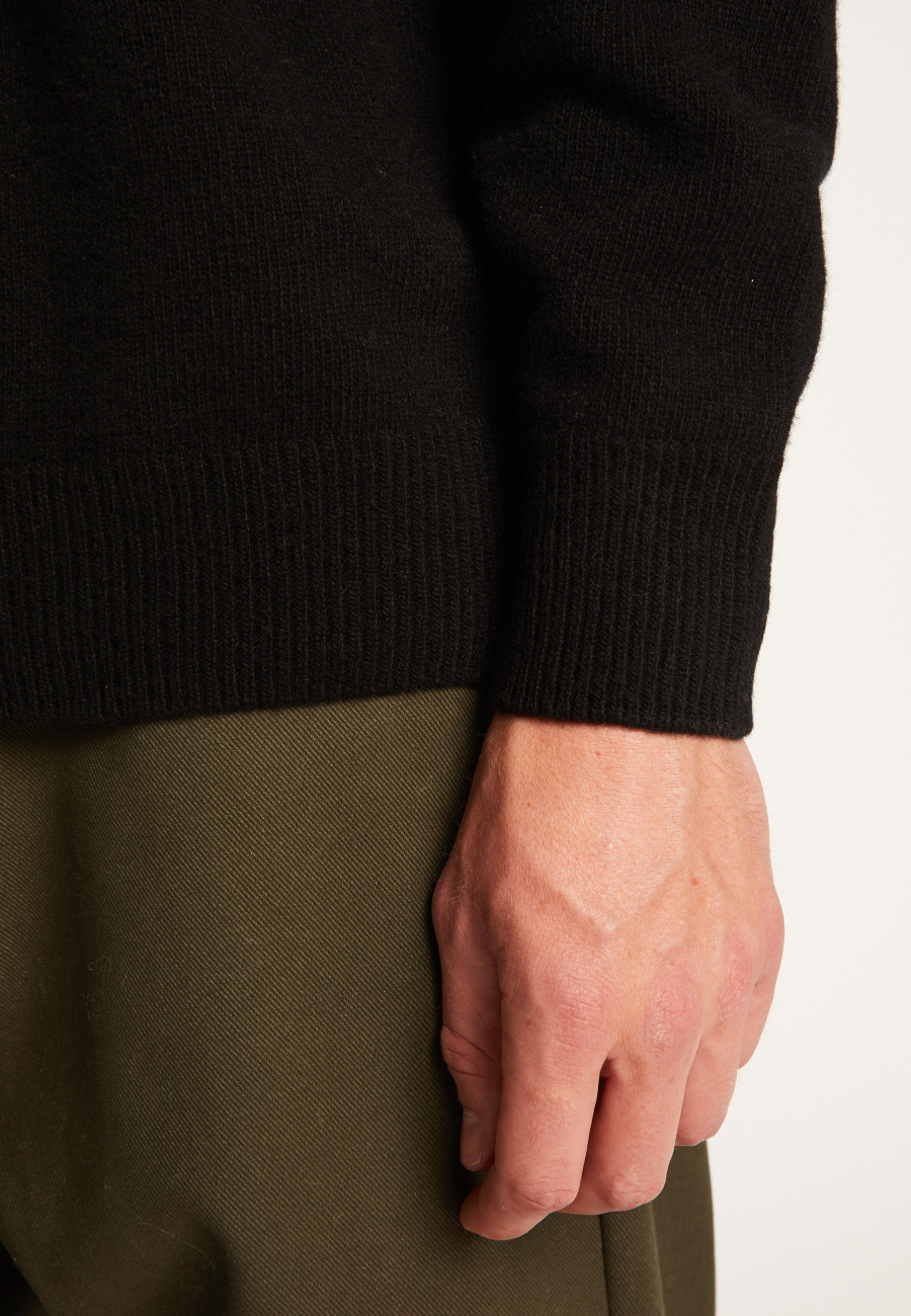 Merino wool crewneck sweater - Thomas