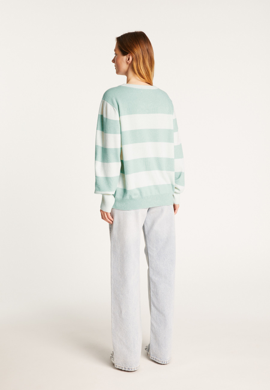 Striped cashmere sweater - Rosie