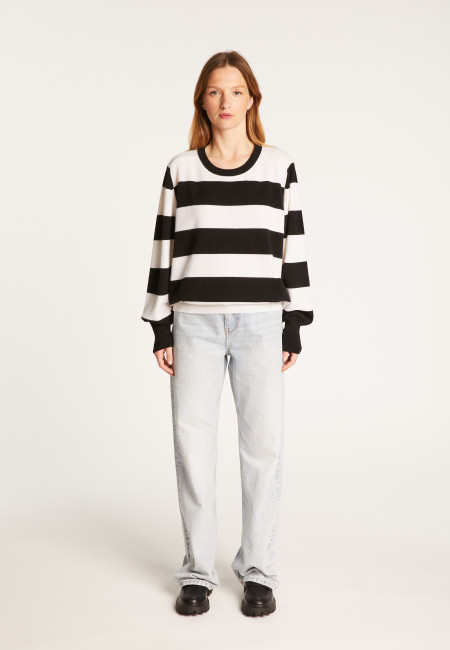 Striped cashmere sweater - Rosie