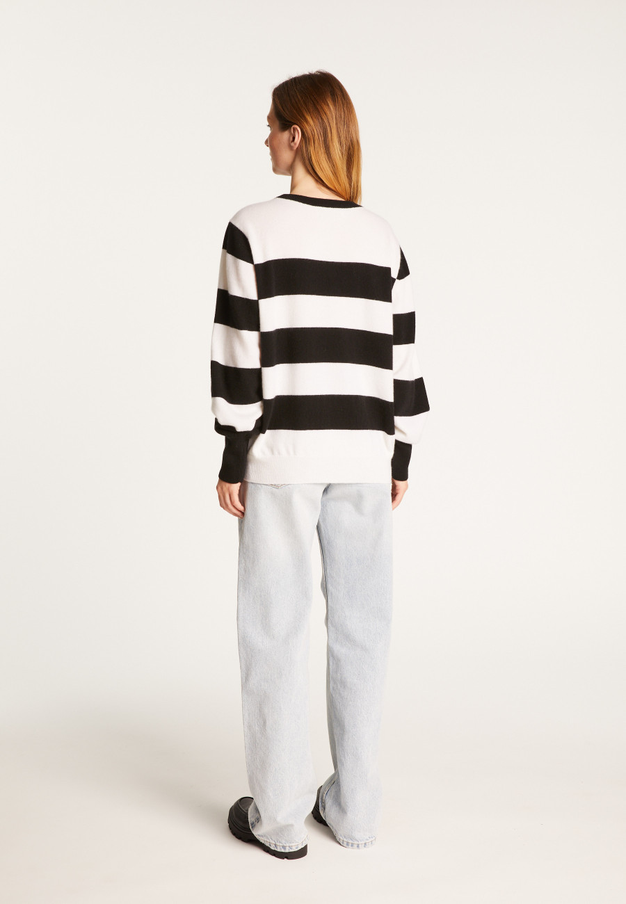 Striped cashmere sweater - Rosie