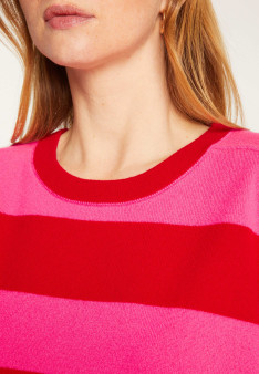 Striped cashmere sweater - Rosie