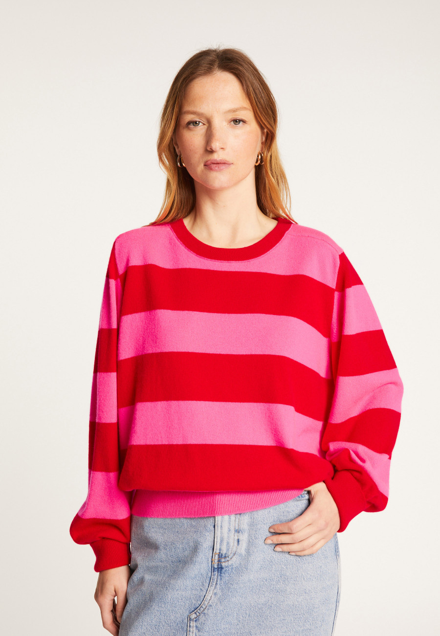 Striped cashmere sweater - Rosie