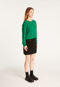 Round neck cashmere sweater - Abeline