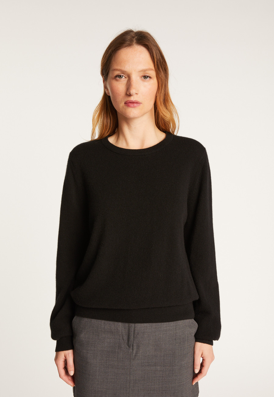 Round neck cashmere sweater - Abeline