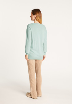 V-neck cashmere sweater - Abel