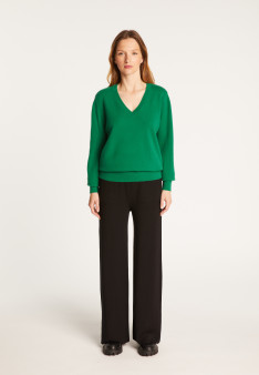 V-neck cashmere sweater - Abel