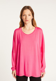 Loose-fit fine merino wool sweater - Azel