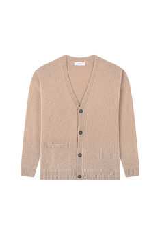 Cashmere Blend Button-Down Cardigan - Titouan