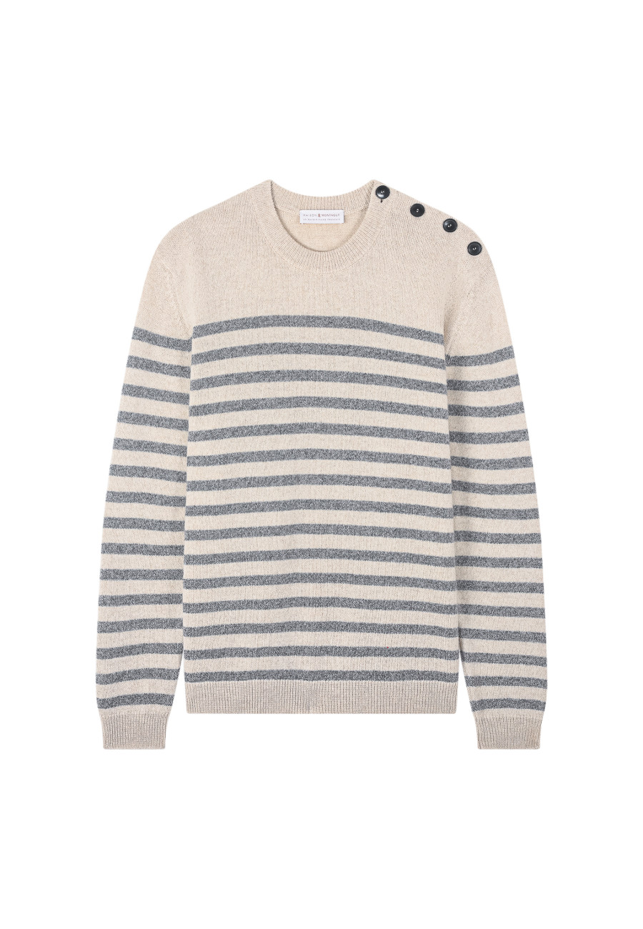 Wool and cashmere sailor top - Tom