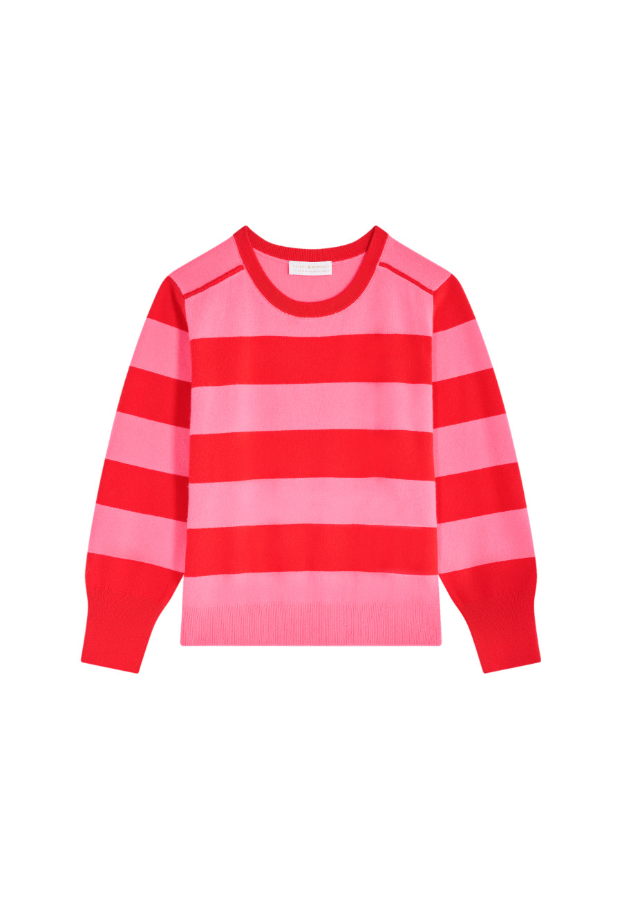 Striped cashmere sweater - Rosie