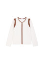 Zipped jacket in merino wool - Reine