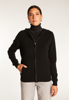 Cashmere hooded vest - Orus