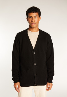 Cashmere Blend Button-Down Cardigan - Titouan