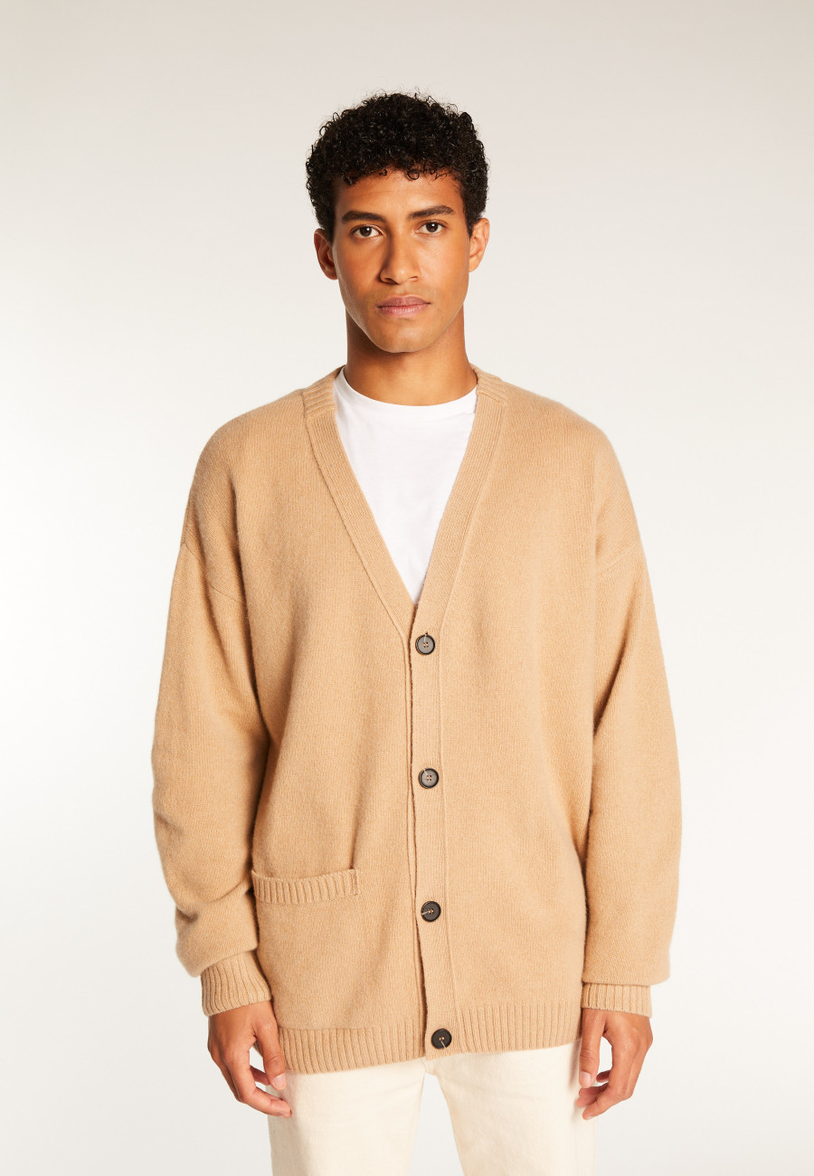 Cashmere Blend Button-Down Cardigan - Titouan