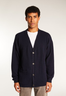 Cashmere Blend Button-Down Cardigan - Titouan